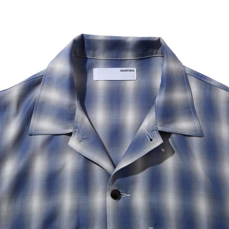 DIASPORA SKATEBOARDS MILL HOMBRE SHIRT BLUE