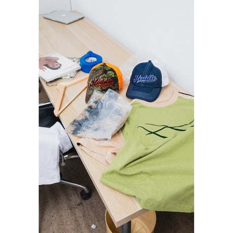 HODDLE HDL TRUCKER CAP INDIGO