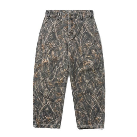 BUTTER GOODS WORK PANTS FOREST CAMO