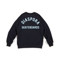 Diaspora skateboards | Jazzy Sport SYMBIOSIS Crewneck Sweatshirt (Navy)
