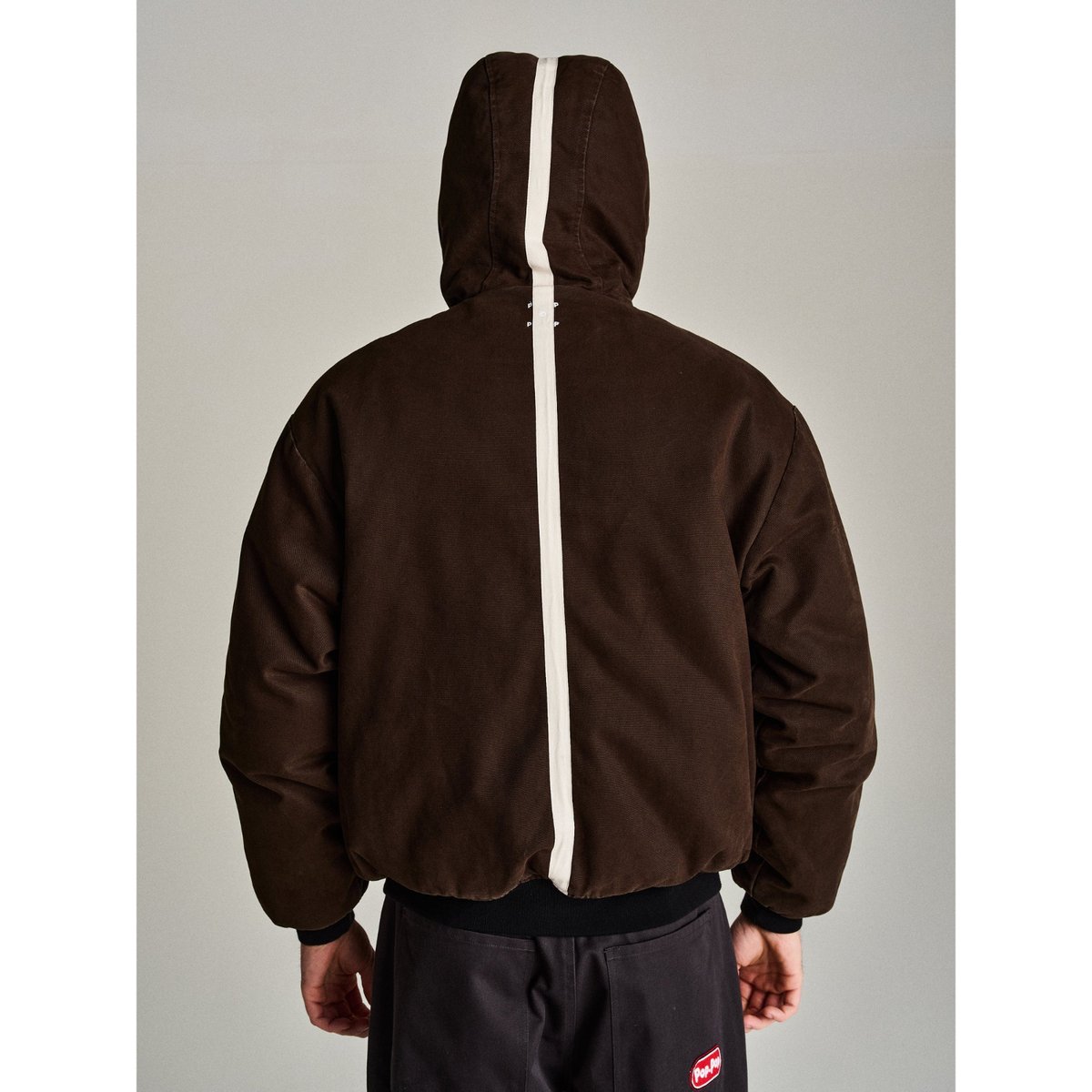 POP TRADING COMPANY HOODED FLIGHT JACKET DELICI