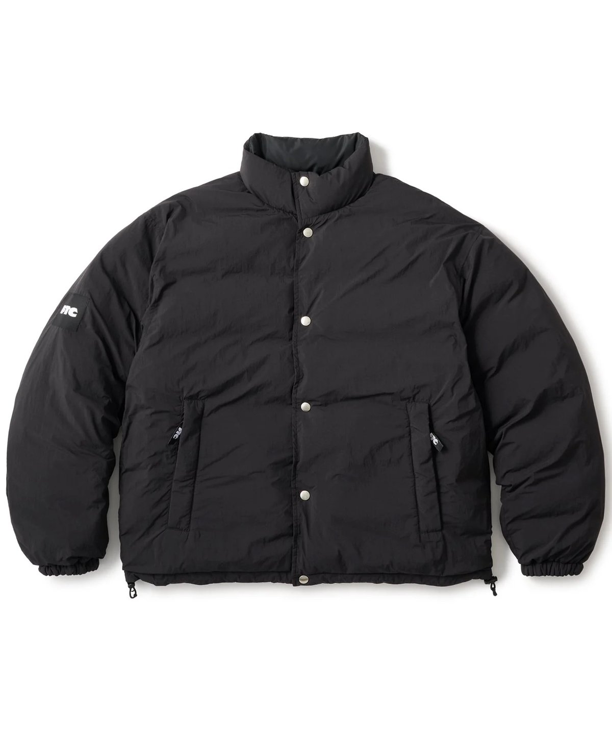 FTC PERTEX® HOODED PUFFY JACKET BLACK | CANOLA