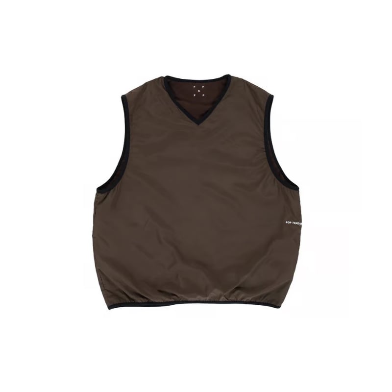 POP TRADING COMPANY POP REVERSIBLE FLEECE VEST