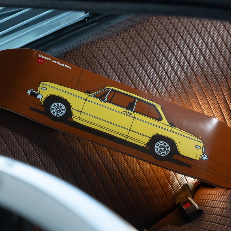 CHOCOLATE JOHNSTON BEAMER REISSUE DECK 8.25 | C