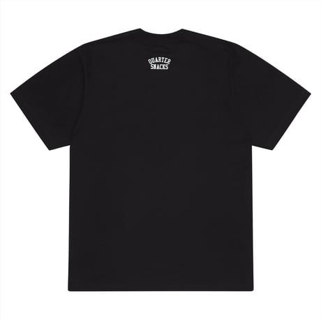 QUARTER SNACKS BIG SNACKMAN TEE BLACK