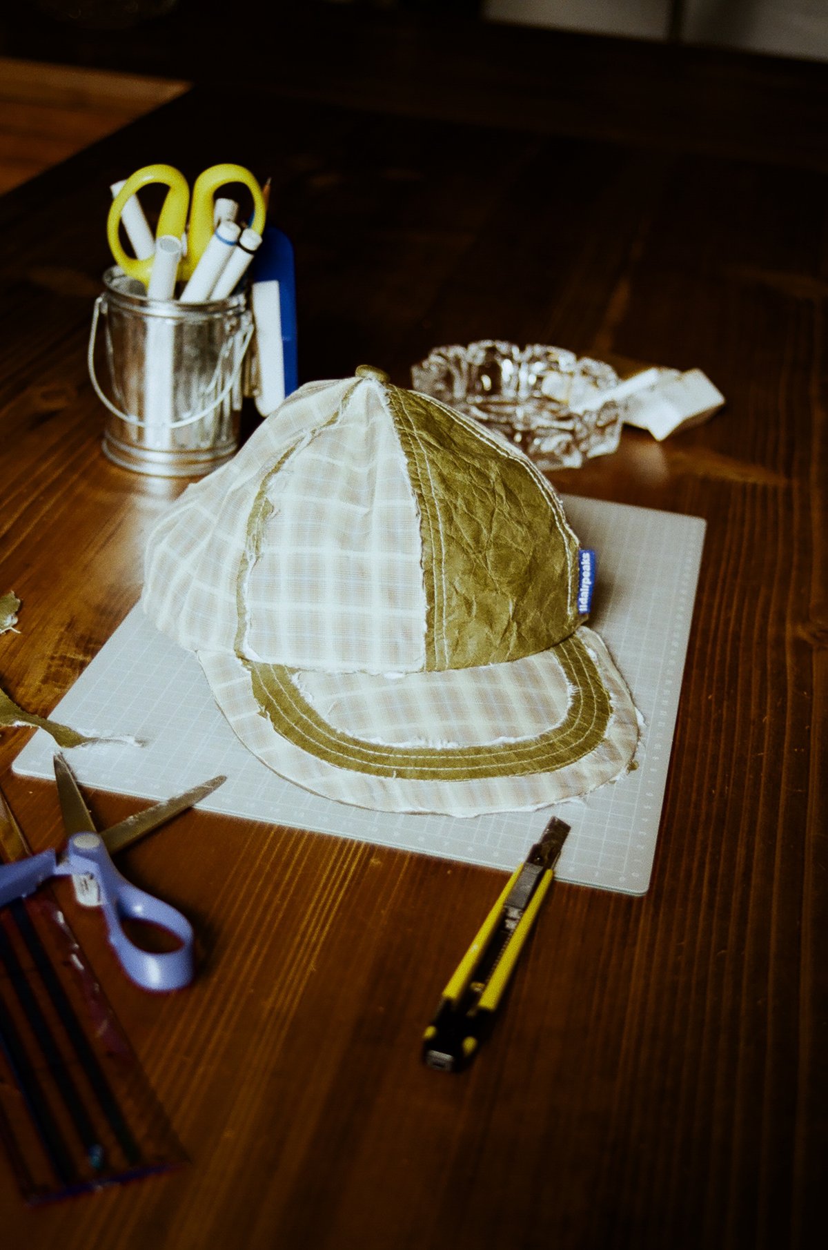 LIDAIRPEAKS PEEL SHELL CAP KHAKI | CANOLA SKATE