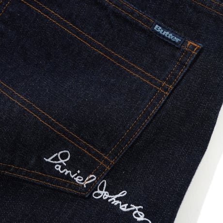 BUTTER GOODS BULL SELVEDGE DENIM JEANS RAW INDIGO