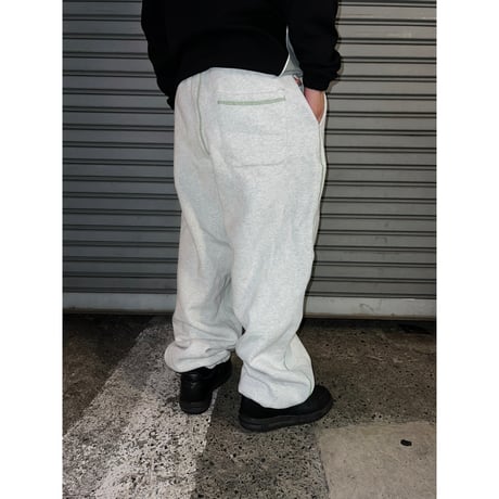 BUTTER GOODS BAGGY FLEECE PANTS ASH