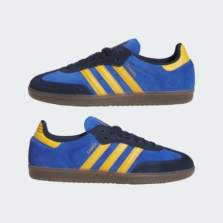 ADIDAS SAMBA ADV NAVY / PRELOVED YELLOW