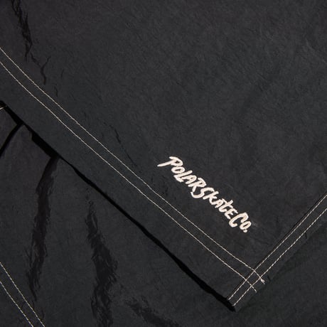 POLAR SKATE.CO ZIGGY SWIM SHORTS - BLACK