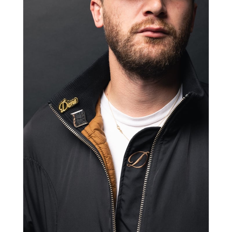 DIME INSULATED BOMBER BLACK | CANOLA SKATESHOP