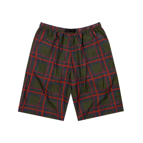 BRONZE 56K PLAID SHORT DARK GREEN