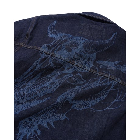 BUTTER GOODS BULL SELVEDGE DENIM JACKET RAW INDIGO