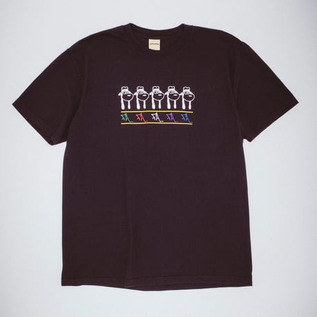 FUCKING AWESOME SPIKE REPEAT SHORT SLEEVE TEE BLACK