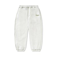 BUTTER GOODS BAGGY FLEECE PANTS ASH