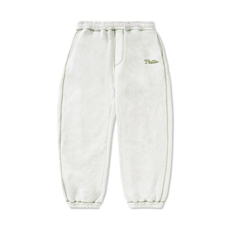 BUTTER GOODS BAGGY FLEECE PANTS ASH