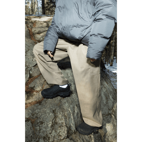 DIME PLEATED PUFFER CHARCOAL
