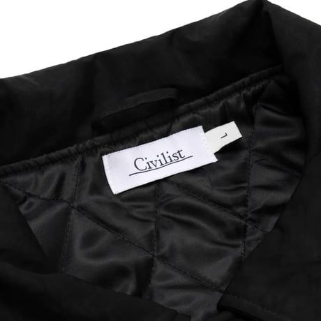 CIVILIST INSULATED BOMBER JACKET BLACK