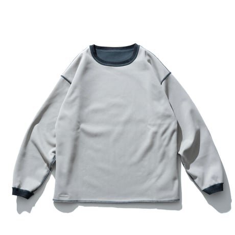 LIDAIRPEAKS DF CREW NECK SLATE/ASH GREY