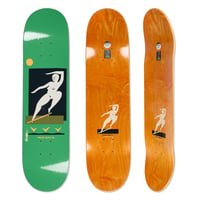 POLAR SKATE CO. TEAM BS SMITH GREEN DECK 7.875
