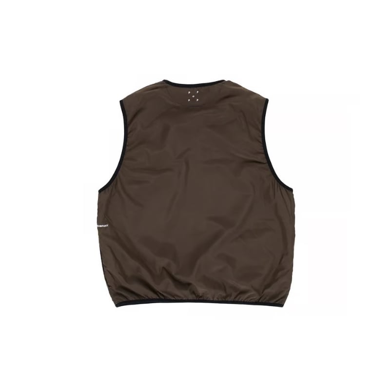 POP TRADING COMPANY POP REVERSIBLE FLEECE VEST POP TRADING COMPANY POP REVERSIBLE FLEECE VEST