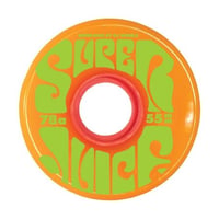 OJ WHEELS MINI SUPER JUICE  ORANGE/GREEN  55MM 78A