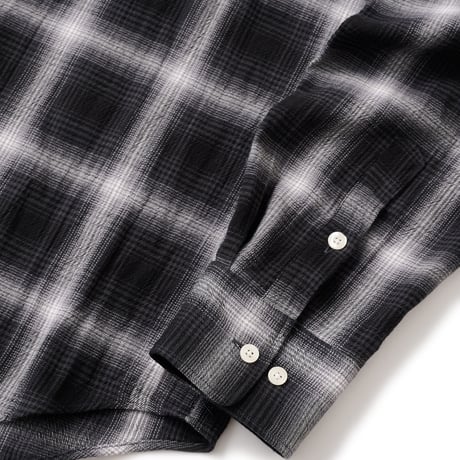 FTC SHADOW PLAID SHIRT BLACK