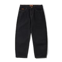 BUTTER GOODS BAGGY DENIM JEANS WASHED BLACK