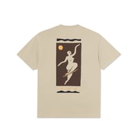POLAR SKATE.CO NO COMPLIES FOREVER TEE SAND