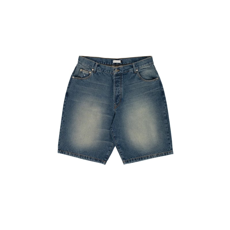 POP TRADING COMPANY LONGER DRS SHORTS WASHED DE