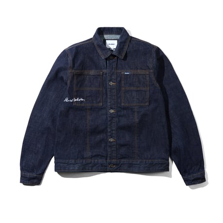 BUTTER GOODS BULL SELVEDGE DENIM JACKET RAW INDIGO