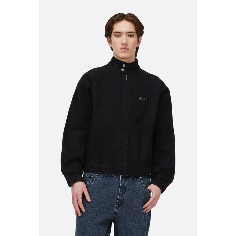DIME JEANS JACKET BLACK | CANOLA SKATESHOP
