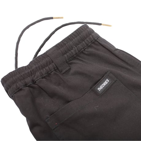 THEORIES STAMP LOUNGE PANT BLACK