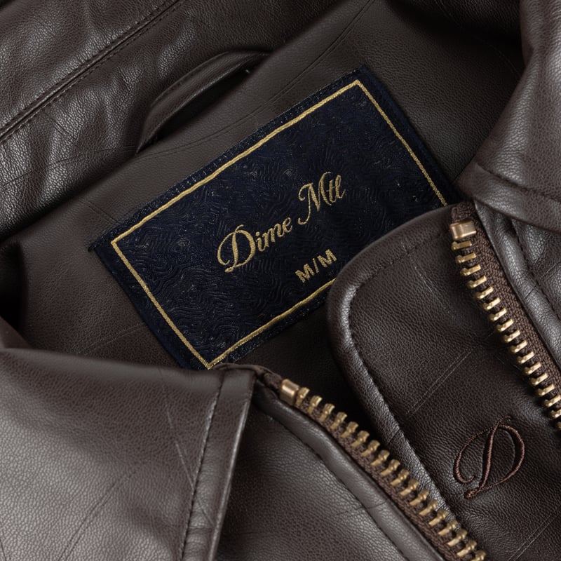 ⠀*様 Dime ジャケット DIME DEBOSSED WAVY JACKET BROWN | CANOLA SKATESHOP