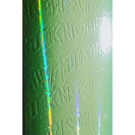 FUCKING AWESOME NEON GREEN STAMP EMBOSSED 8.0