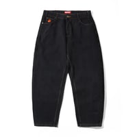 BUTTER GOODS SANTOSUOSSO DENIM PANTS WASHED BLACK