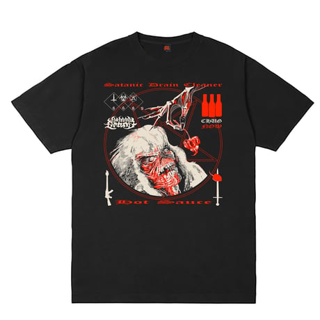 SATAN'S DRANO TWEAKER EDDIE TEE BLACK