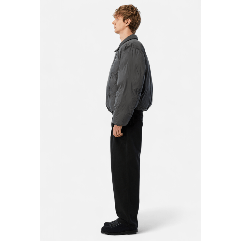 DIME PLEATED PUFFER CHARCOAL | CANOLA SKATESHOP