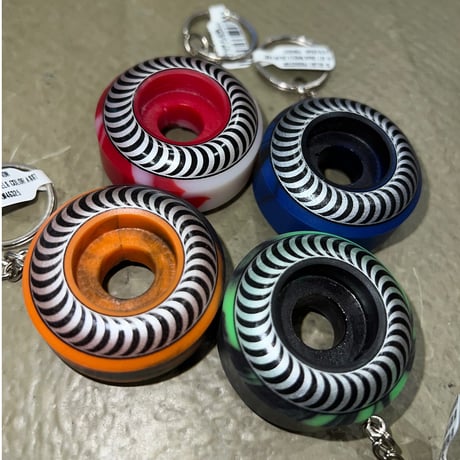 SPITFIRE WHEELS KEYCHAIN CLASSIC SWIRL 42mm