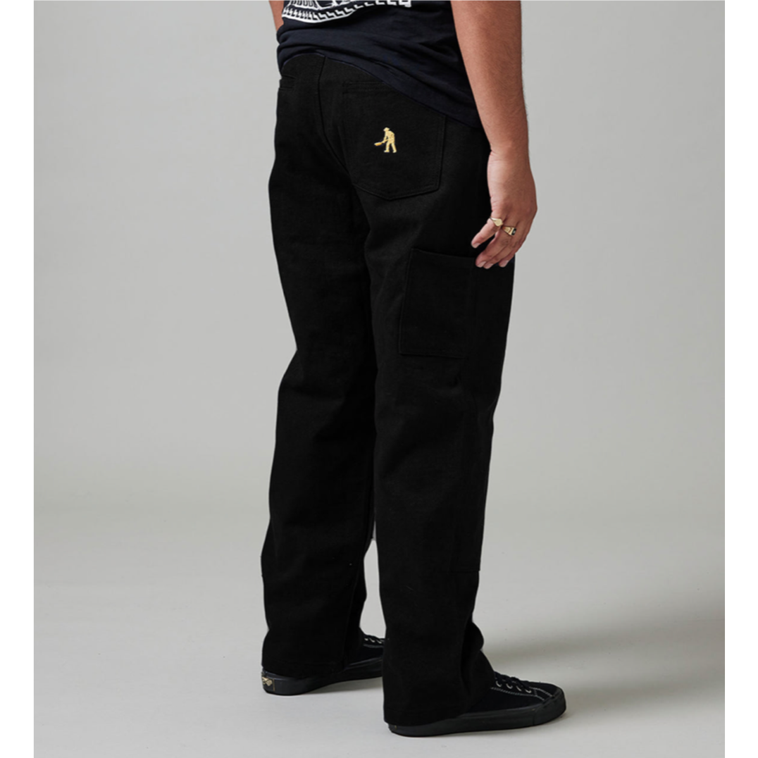 PASS~PORT DOUBLE KNEE DIGGERS CLUB PANT BLACK |...