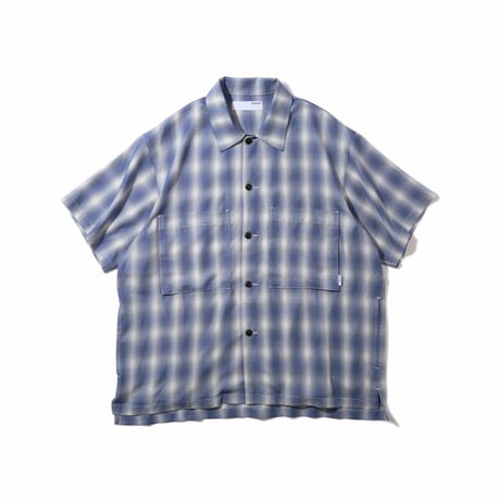 DIASPORA SKATEBOARDS MILL HOMBRE SHIRT BLUE