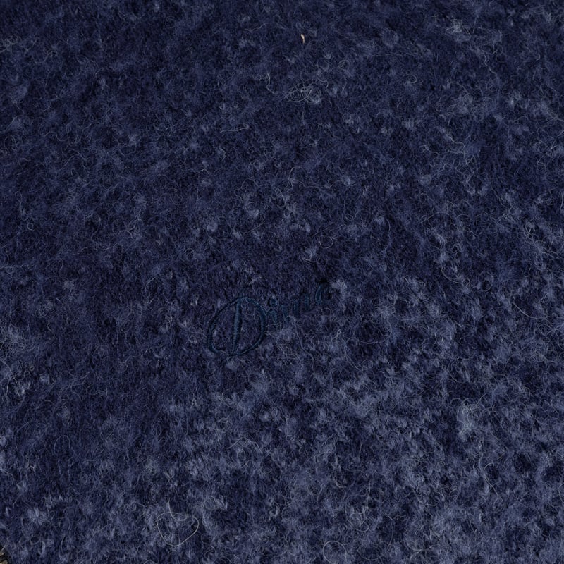 DIME MOHAIR DOUBLE ZIP KNIT MIDNIGHT BLUE | CAN