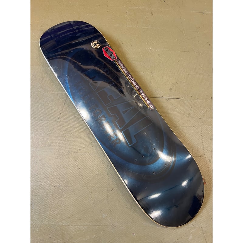 REAL DBX OVAL BLUE FOIL DECK 8.5 | CANOLA SKATE
