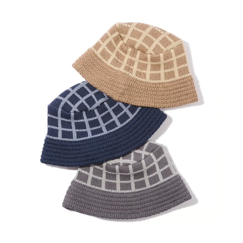 DIASPORA SKATEBOARDS GRID KNIT BUCKET HAT | CAN