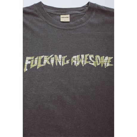 FUCKING AWESOME PLAID PHOTO COPY TEE PEPPER