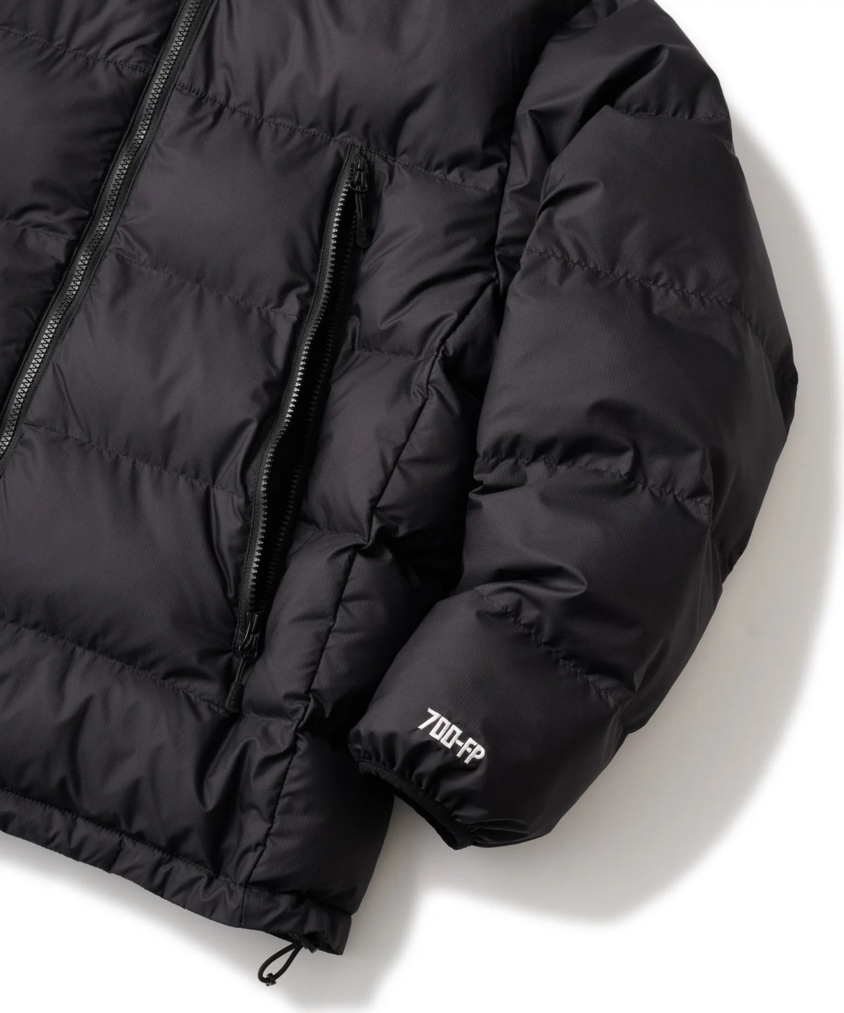 FTC PERTEX® HOODED PUFFY JACKET BLACK | CANOLA