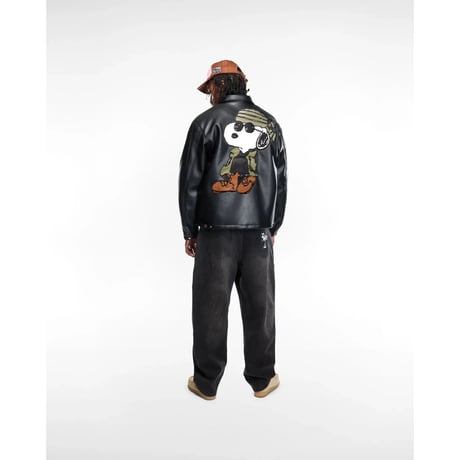 BUTTER GOODS GUARD DOG JACKET BLACK
