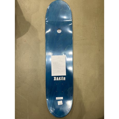 BAKER BRAND LOGO NAVY DECK