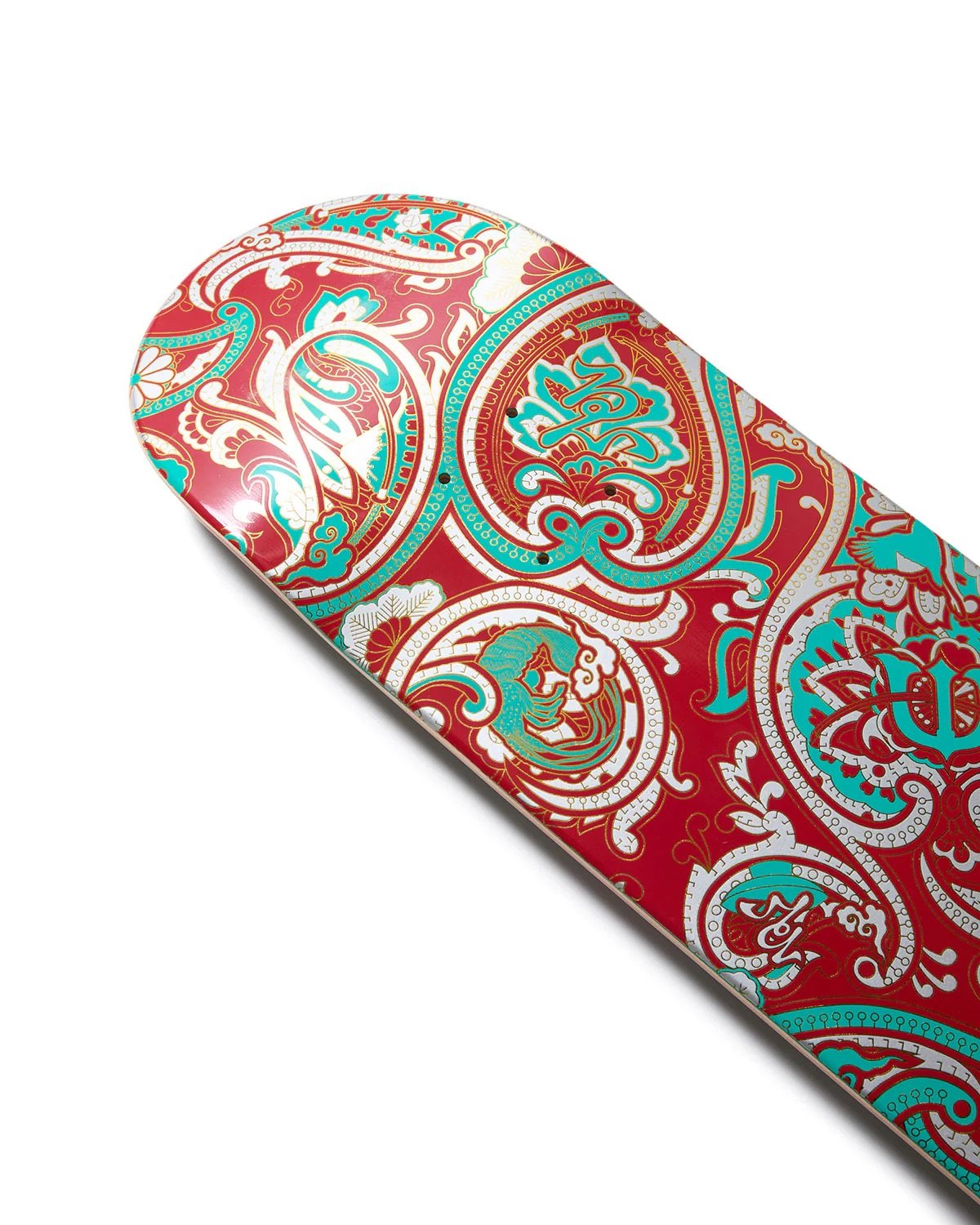 EVISEN PAISLEY RED TURQUOISE DECK 8.0 | CANOLA