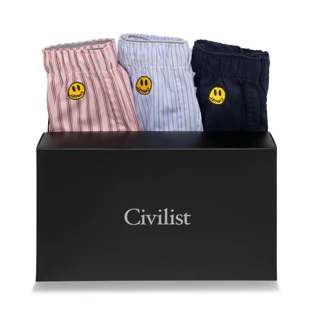CIVILIST BOXERSHORTS 3 PACK